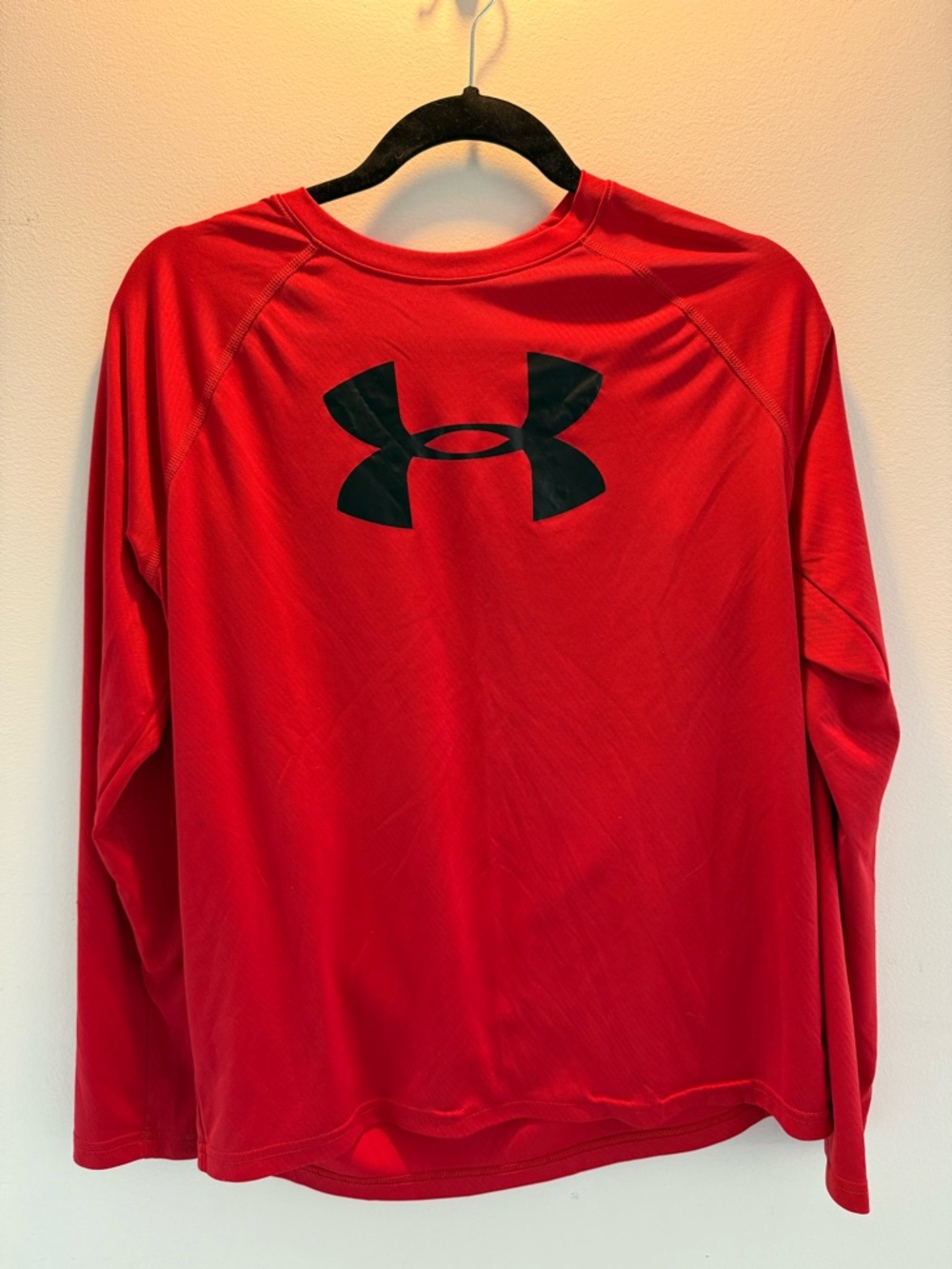 Under Armour Red Loose HeatGear Performance Tee